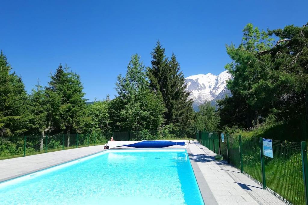 Studio Bettex 4P- Vue Mont-Blanc Saint-Gervais-les-Bains Exterior foto