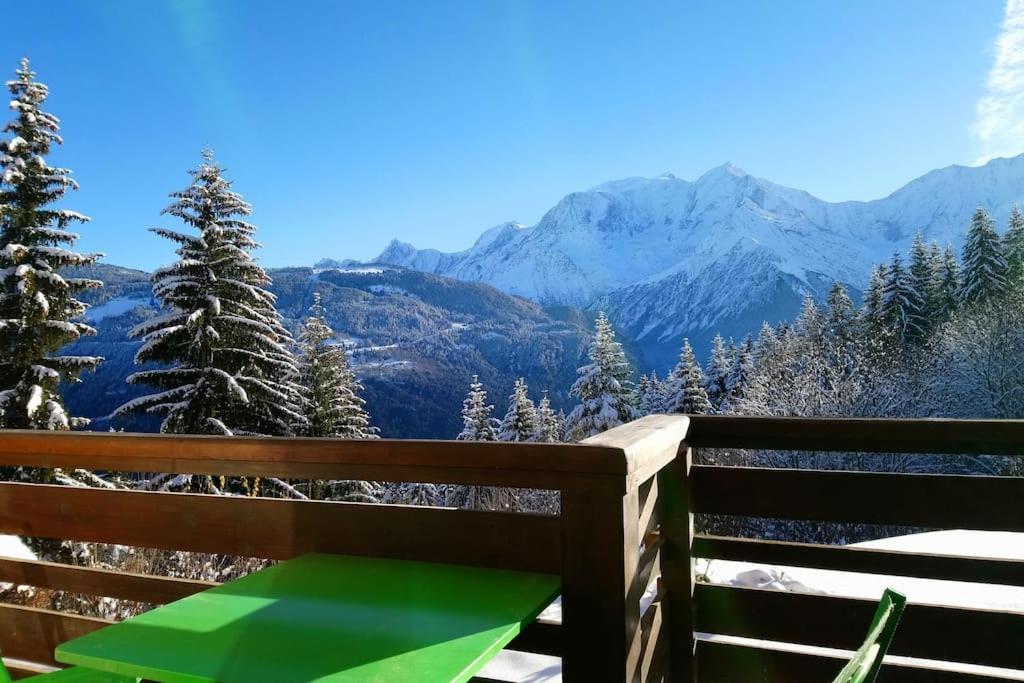 Studio Bettex 4P- Vue Mont-Blanc Saint-Gervais-les-Bains Exterior foto